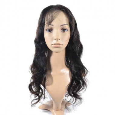 Brazilian Virgin Hair Front Lace Wig Body Wave Style