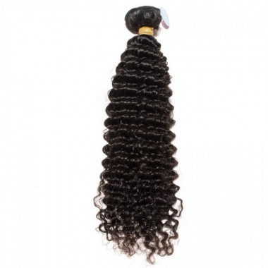 Premium Donor Afro Brazilian Deep Curly Virgin Human Hair Wave Unprocessed Tight Curly Virgin Hair Bundle