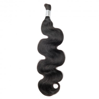 Premium Body Wave Virgin Human Hair Bulk for Braiding with Full Cuticles
