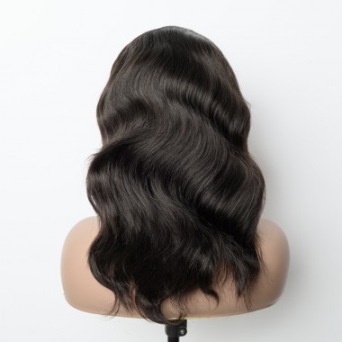Brazilian Virgin Hair 4x4 Body Wave Lace Closure Wig 250% Density