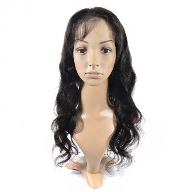 8A Full Lace Wig Body Wave Brazilian Virgin Hair