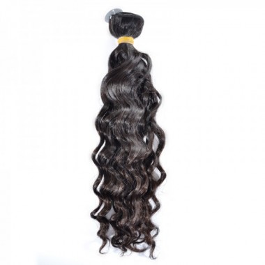 Indian Natural Wave Human Virgin Hair Bundle 100% Unprocessed Human Hair Weave Cuticle Aligned