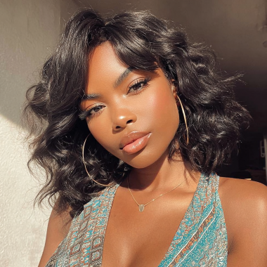 Brazilian Virgin Hair 13x4 Loose Wave Lace Frontal Wig 250% Density