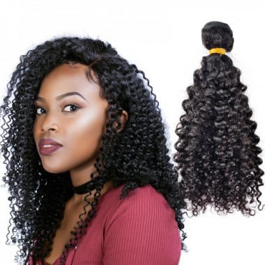 Mongolian Virgin Human Hair Kinky Curly Tight Wave Bundle New Star Unprocessed Human Virgin Hair Weft