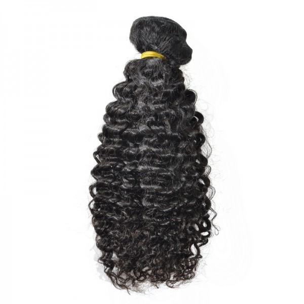 1 Piece Peruvian Virgin Human Hair Kinky Curly Unprocessed Best Curly Weave  Extension - New Star Hair