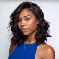 Brazilian Virgin Hair 4x4 Body Wave Lace Closure Wig 250% Density