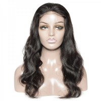 Premium Donor Brazilian Virgin Hair 5x5 Body Wave Lace Closure Wig 180% Density