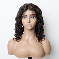 Brazilian Virgin Hair 13x4 Loose Wave Lace Frontal Wig 250% Density