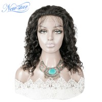 New Star Custom Made 4x4 Natural Wave Virgin Hair Closure Wig(3 bundles with closure)