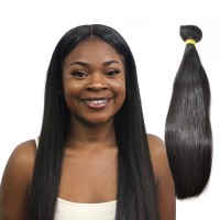 Indian Virgin Straight Hair Bundle 100% Real Straight Human Hair Weaving