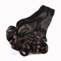 Premium Donor Virgin Hair Top Quality Malaysian Funmi Hair Bundle Romance Curl