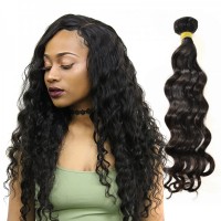 1 Bundle Malaysian Loose Deep Unprocessed Human Virgin Hair Bundle Cuticle Aligned Hair Weaving