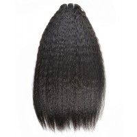 Premium Donor Virgin Hair Top Quality Mongolian Kinky Straight Virgin Hair Bundle