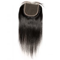 Premium Donor Virgin Hair Top Quality 5*5 Straight Lace Closure