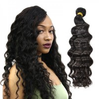 Peruvian Human Virgin Hair Loose Deep 1 Bundle 100% Unprocessed Raw Hair Weft Intact Cuticle