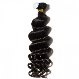Premium Donor Human Virgin Hair Top Quality Brazilian Loose Deep Wave Hair Bundle