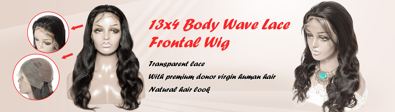 13x4 Body Wave Lace Frontal Wig